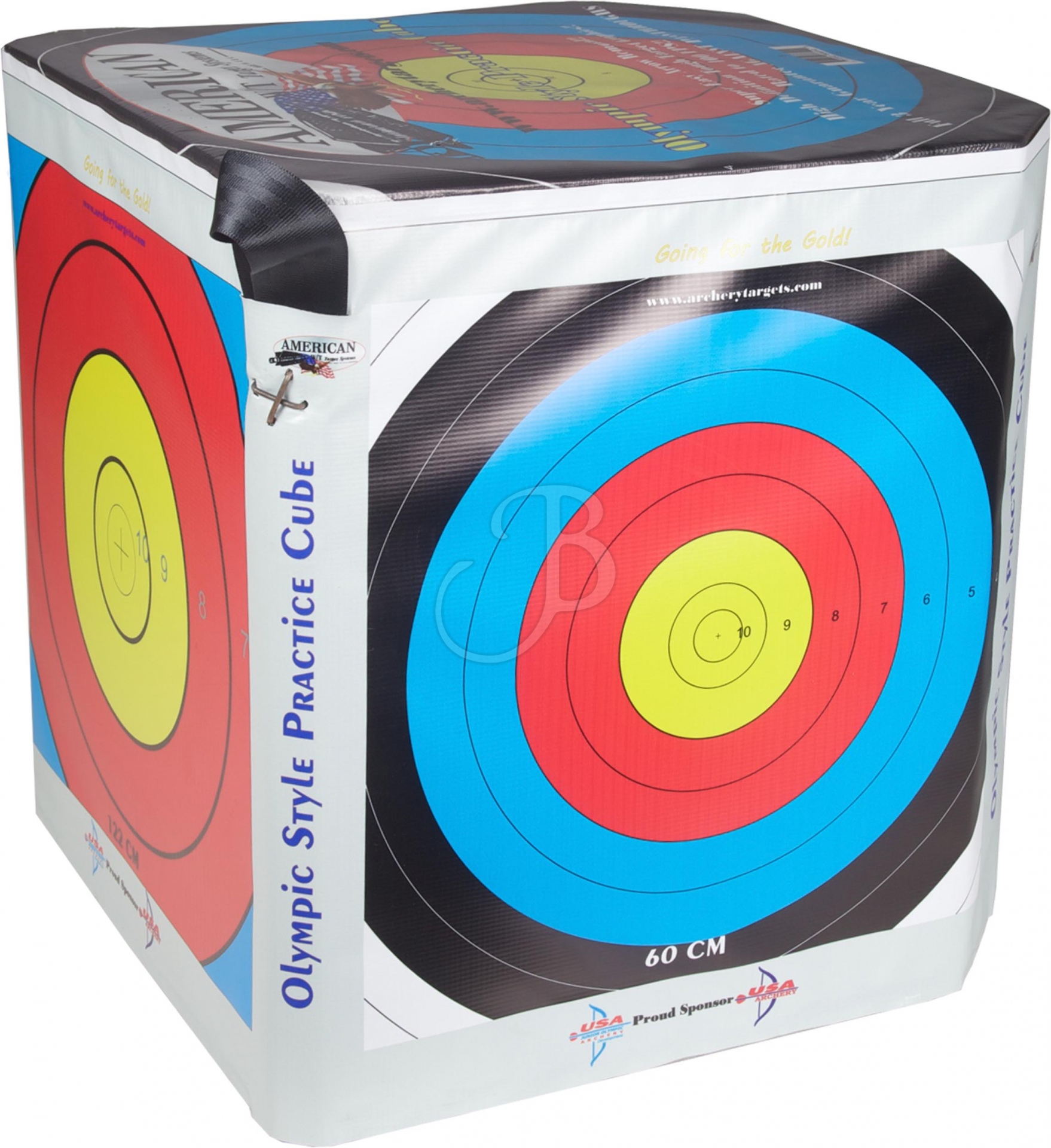 Kit cible en mousse lamellée Stop'in Target 60x60x7 pour le tir à l'arc de  loisir