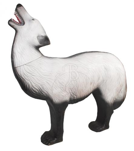 AA - Cible 3D Loup blanc