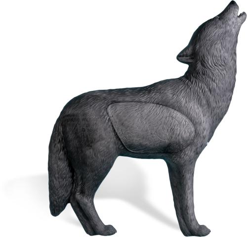 RINEHART - Cible 3D Loup gris hurlant