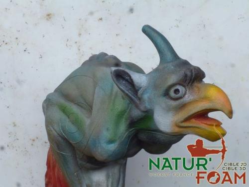NATUR'FOAM - Cible 3D Perroquet cornu