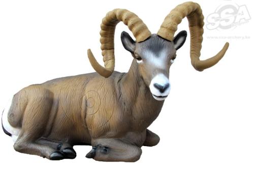 SRT - Cible 3D Mouflon Canadien couché