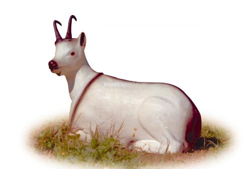 A.A. Cible 3D Chèvre blanche
