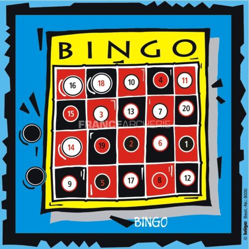 Krueger blason l.bingo 42.5x42.5