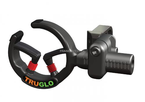 TruGlo Repose flèche pour arc à poulies Carbon XS Noir