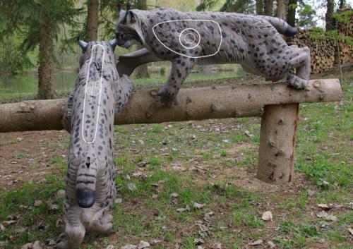 NATUR'FOAM - Cible 3D Lynx grimpant